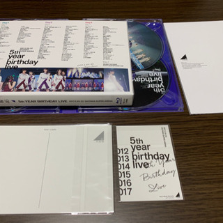  乃木坂46 Blu-ray 5th YEAR BIRTHDAY LIVE 17.2.20-22 SAITAMA SUPER ARENA 完全生産限定盤 特典全付き