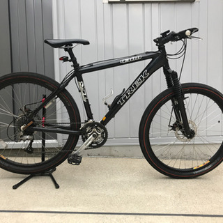 TREK トレック MTB マウンテンバイク 黒 ディスクブレー...