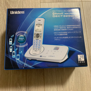【美品】dect3280 Uniden ホワイト
