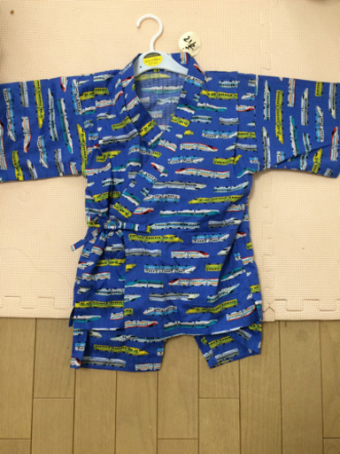 マザウェイズ 甚平 男の子 新品タグ付き 120センチ