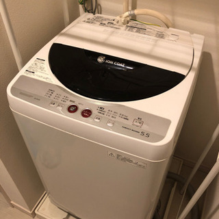 【ワンコイン！】Ag＋ION COAT縦型洗濯機をお譲りします！