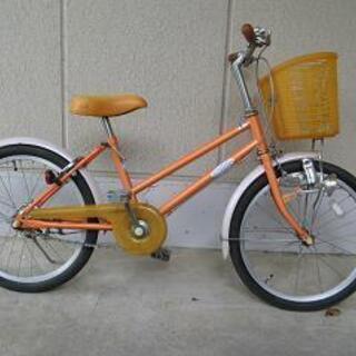 中古〕子供用２０インチ自転車（シングルギヤ・ダイナモライト 