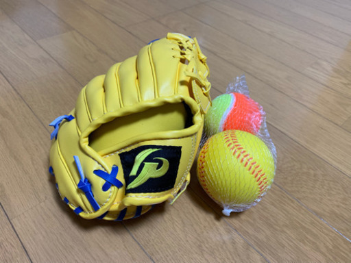 新品未使用 Gp ジーピー 右投げ用 子供用グローブ マジックテープ いとまき 東船橋の野球の中古あげます 譲ります ジモティーで不用品の処分