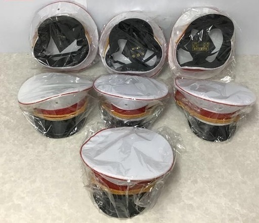 新品の軍帽 7個セット