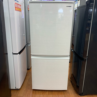 一年間動作保証！！SHARP 2ドア冷蔵庫！！ - 冷蔵庫 