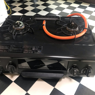 【リサイクルサービス八光　田上店　安心の3か月保証　配達・設置OK】パロマ　ガステーブル IC-N36B-R LPガス用/右強火 LPガス用