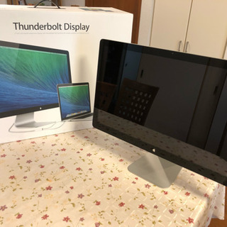 アップルThunderbolt Display 27インチフラッ...