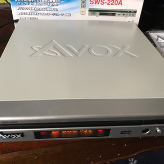 AVOX DVDプレーヤー CPRM対応 SWS-220A