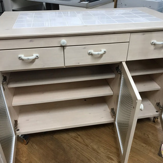 ユーアイ 両面キッチンカウンター 中古