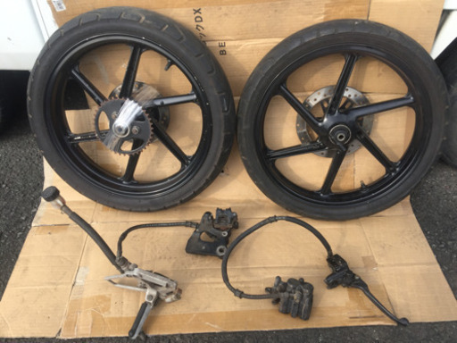 希少ホンダ Ns1 純正ホイール ディスク キャリパー Guiffer 結城のバイクの中古あげます 譲ります ジモティーで不用品の処分