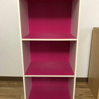 カラーボックス ピンク