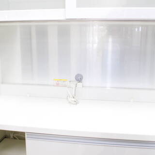 *R209)パモウナ Pamouna 食器棚 キッチンボード 幅120cm ハイカウンター 引き出し ソフトクローズ機構搭載