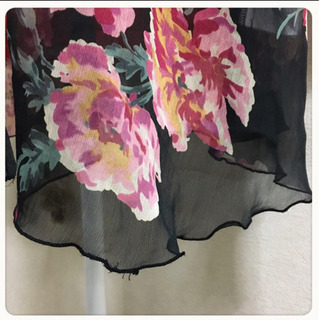 ご購入者様決定[rienda]カーディガン 鮮やか♡シフォン♡フレア