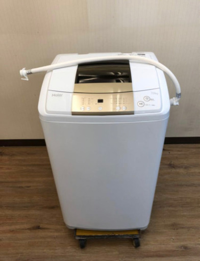 岡山発ハイアール 7.0kg全自動洗濯機 JW-K70NE 2016年製 風乾燥 Haier （550）AKARI