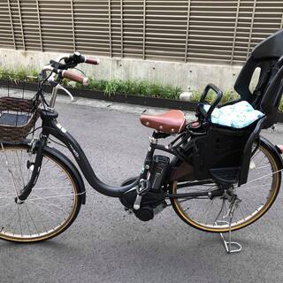 ヤマハ電動自転車 OGKチャイルドシート付き 26インチ