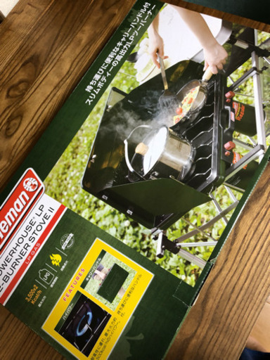 新品 コールマン パワーハウス ツーバーナー  スノーピーク