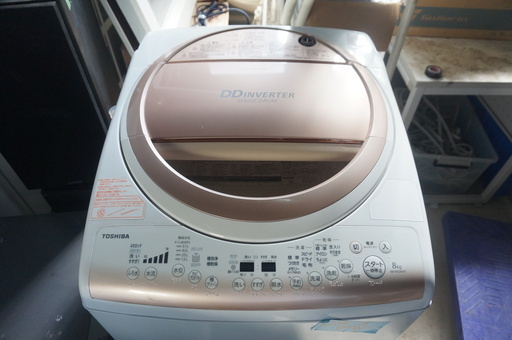 送料込み2万!!　TOSHIBA　AW-8V2M　8キロ洗濯機