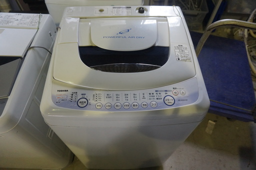 2008年式　TOSHIBA　AW-60GE　洗濯機