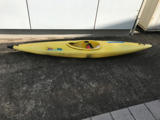 取りに来て頂ける方限定！ PYRANHA カヤック CXL9000 イエロー