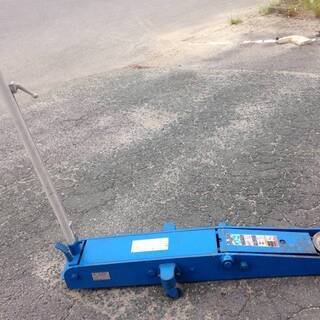 ■X569■NLA-503 NAGASAKI JACK AIR HYDRAULIC GARAGE JACK ジャッキ エアー ５トン 長崎ジャッキ