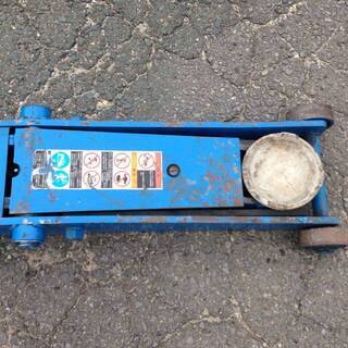 ■X569■NLA-503 NAGASAKI JACK AIR HYDRAULIC GARAGE JACK ジャッキ エアー ５トン 長崎ジャッキ