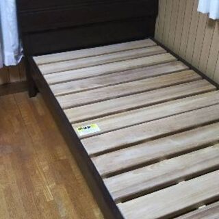 ベッド 土井木工 ベッドフレーム シングル 国産無垢 すのこ