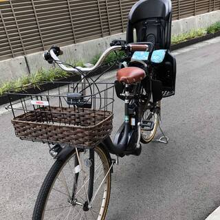 ヤマハ電動自転車 OGKチャイルドシート付き 26インチ