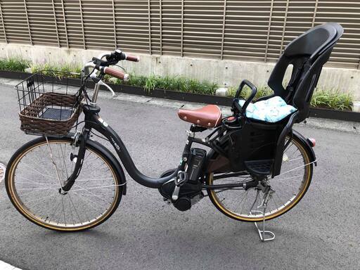 ヤマハ電動自転車 OGKチャイルドシート付き 26インチ