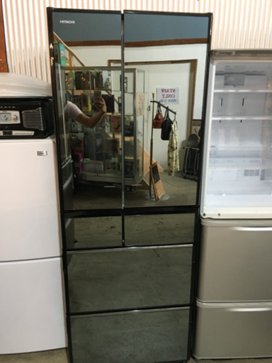 ⭐️ 超美品 鏡面大型冷蔵庫 2016年 RX-5700 日立