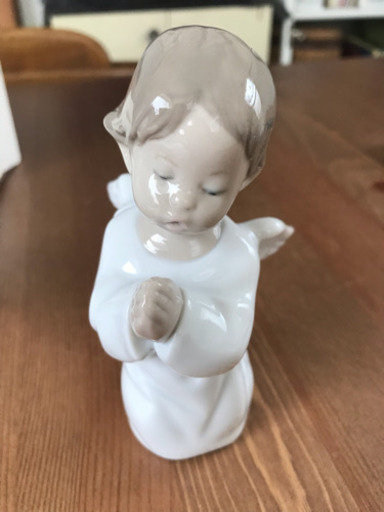 リヤドロ 可愛いお祈り （新品） 陶器 置き物