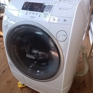 日立 ドラム式洗濯9kg/乾燥6kg BD-V2100 2008年