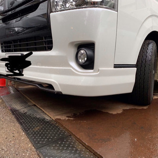 ハイエース MTSハーフスポイラー