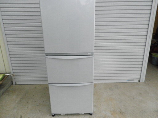 東芝　冷凍冷蔵庫GR-E34N ３４０L ２０１３年 ３ドア 値下げ 　無料配送　（弊社から２０キロまで