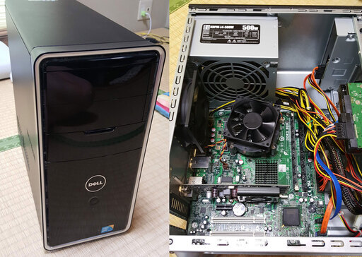 Windows10_DELLデスクトップパソコン_キーボードマウスWi-Fi付