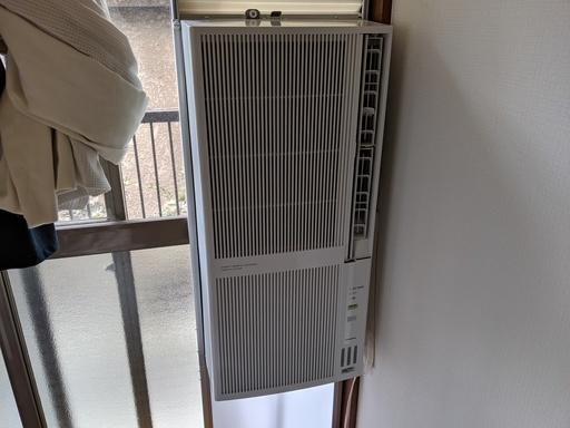 コロナ ウインドエアコン 冷暖房兼用タイプ 液晶リモコン付 シェルホワイト Cwh A1817 Ws Yuma 東中野の季節 空調家電 エアコン の中古あげます 譲ります ジモティーで不用品の処分
