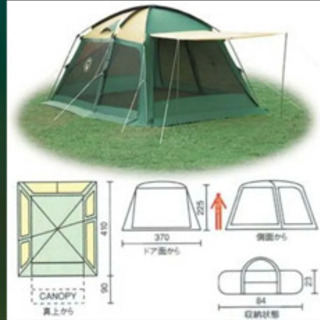 コールマン タープ テント キャンプ アウトドア