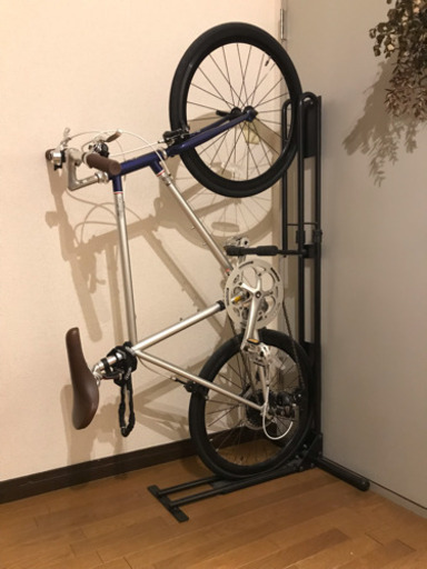 ［取引連絡中］Fuji helion ミニベロ + 室内スタンド