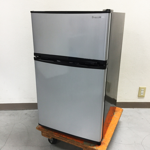 中古☆S-cubism 冷蔵庫 2017年製 90L