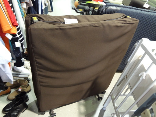 モノ市場 東海店　折りたたみベッド　ブラウン系