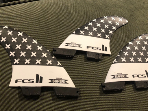 super brand フィン FCS2 Super Brandサーフボード FCSⅡフィン付き