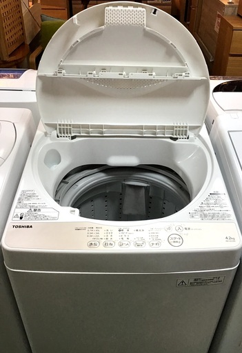 【送料無料・設置無料サービス有り】洗濯機 2016年製 TOSHIBA AW-4S3 中古