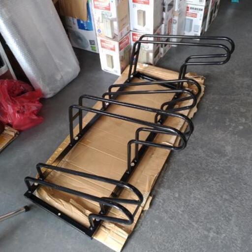 サイクル ラック4台自転車置き場 自転車 駐輪 スタンド バイク 物置