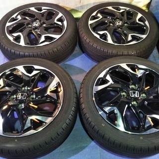 夏用 N-BOX 純正 15インチ【富山市/手渡しもOK】2018年 ホンダ Nボックス 純正 カスタム JF3・JF4 ダンロップ 165/55R15 ＥＣ300【4本/中古】