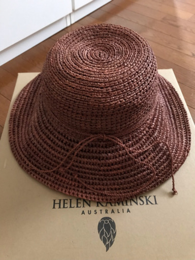 ヘレンカミンスキー 麦わら帽子