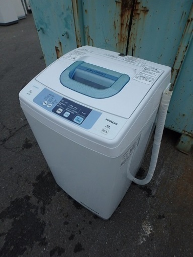 簡易清掃済み ☆2015年製☆ HITACHI 日立 全自動洗濯機 NW-5TR 　 - 209 容量　5K