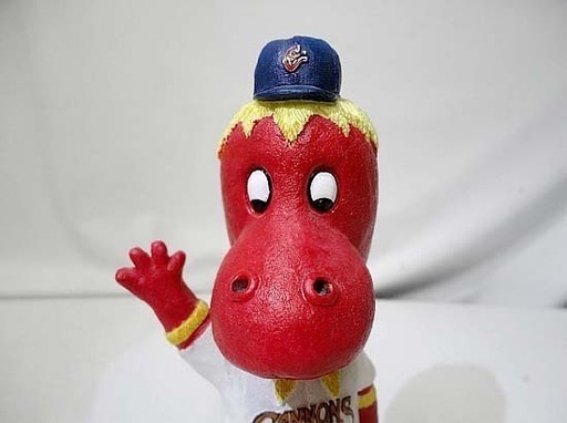 カルガリーキャノンズ マスコット ボブルヘッド CALGARY CANONS 野球 首振り 人形 フィギュア 札幌市 白石区 東札幌 カルガリーキャノンズ マスコット ボブルヘッド CALGARY CANONS 野球