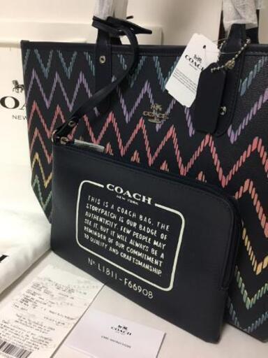 【新品】コーチ COACH リバーシブルトートバッグ\nコーチのトートバッグ