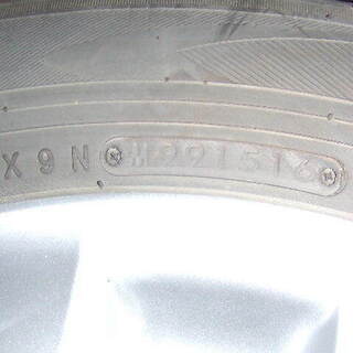 セレナアルミホイル付夏タイヤ１９５－６５－１５ ４本