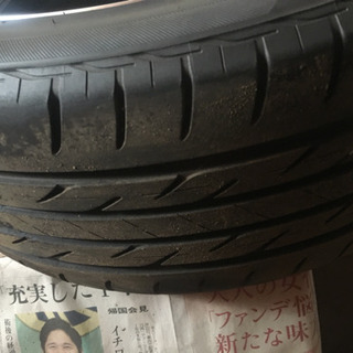 215-45-17 タイヤ 山残有り