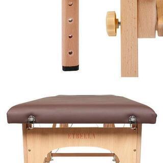 □軽量 折りたたみ マッサージベッド (木製・有孔) □ | mgb